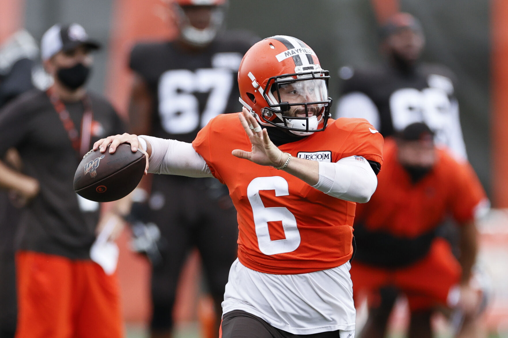 Cleveland Browns quarterback Baker Mayfield